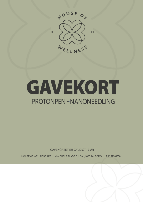 Protonpen-nanoneedling gavekort